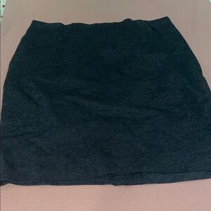 J. Jill Dark Gray Pencil Skirt